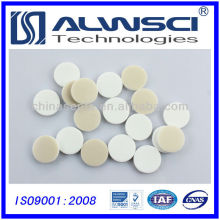 Fusível de silicone branco PTFE natural de 20 * 3mm para tampa de alumínio de 20mm